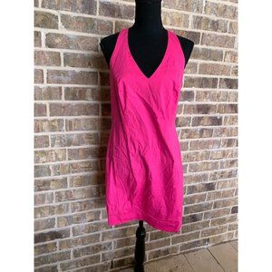 Lennie LNY New York pink sheath dress size 8 sleeveless pencil straight bow back